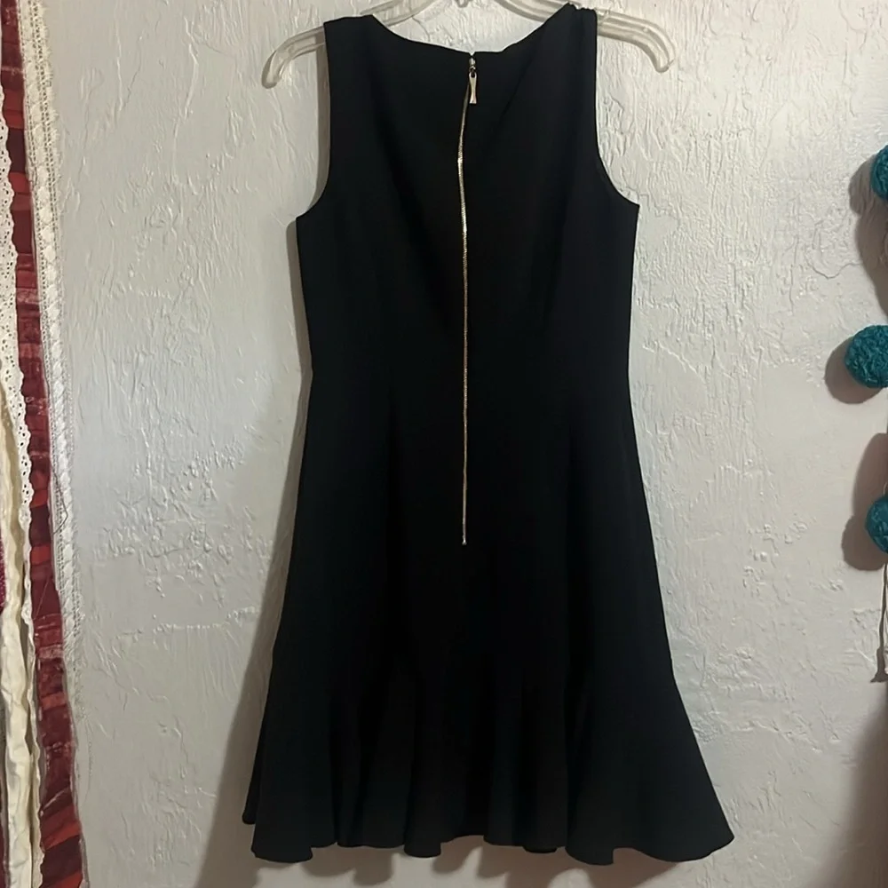 Kate Spade ♠️ Crepe Flounce Dress Size 6